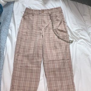 Plaid pants